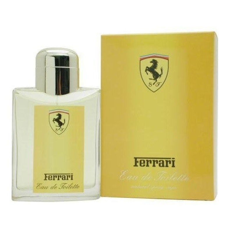 Ferrari Yellow by Ferrari 4.2 Oz. Eau De Toilette For Men