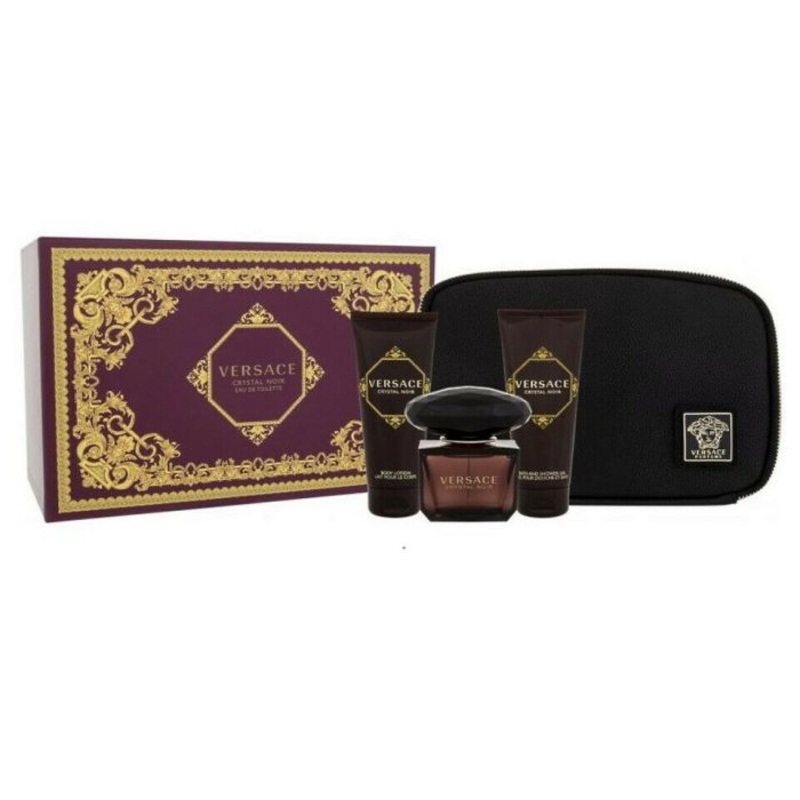 Versace Crystal Noir 4Pc Gift Set by Gianni Versace for Women