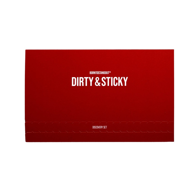BORNTOSTANDOUT Dirty & Sticky Discovery Set Dirty & Sticky