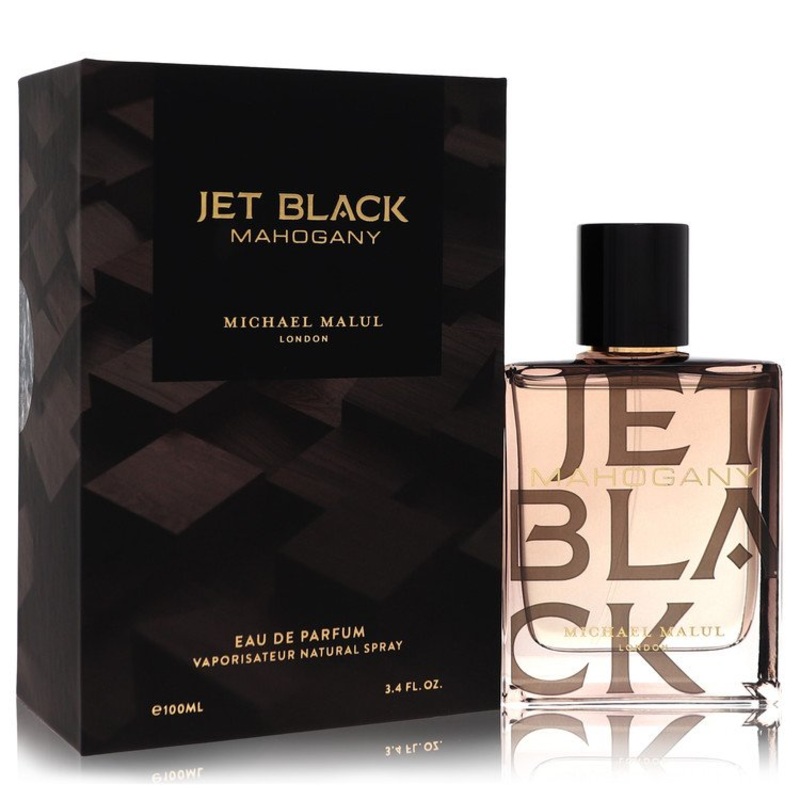 Jet Black Mahogany By Michael Malul Eau De Parfum Spray 3.4 Oz / 100 Ml for Men