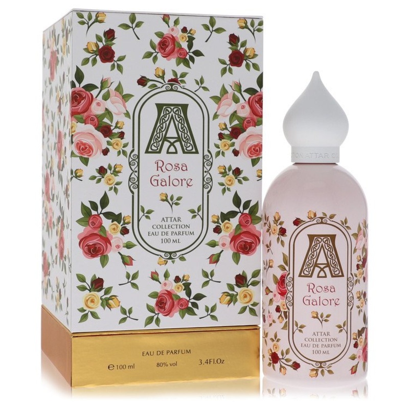 Rosa Galore by Attar Collection For Women Eau De Parfum Spray 3.4 oz