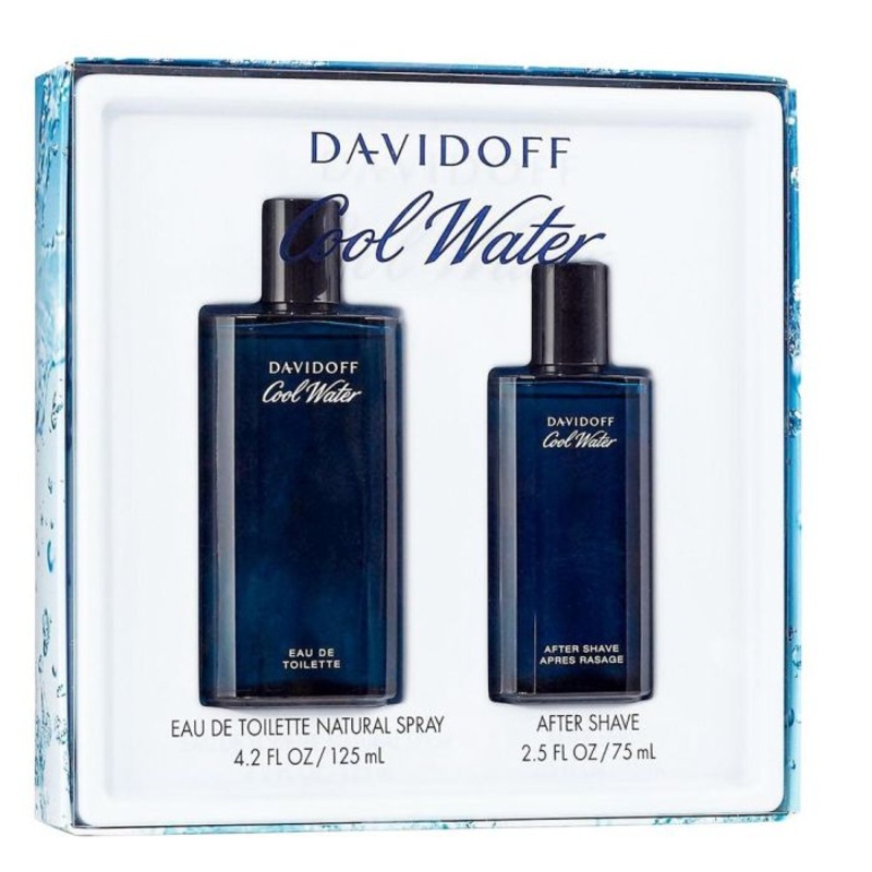 Cool Water 2 Pc Gift Set by Davidoff for Men
