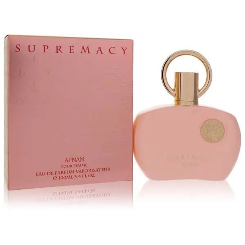 Supremacy Pink Perfume By Afnan for Women 3.4 OZ Eau De Parfum for Women