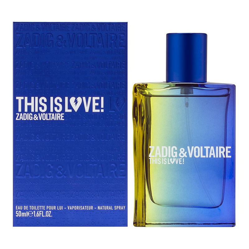 Zadig & Voltaire This is Love! for Men 1.0 oz Eau De Toilette Pour Lui Spray