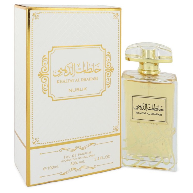 Khaltat Al Dhahabi by Nusuk For Men Eau De Parfum Spray (Unisex) 3.4 oz