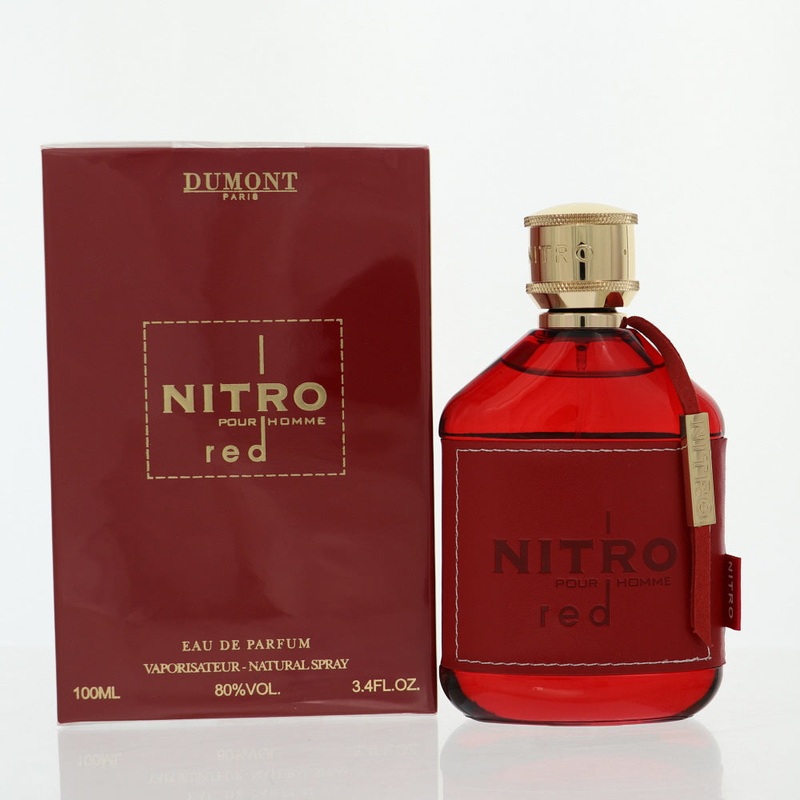 Nitro Red By Dumont 3.4 Oz Eau De Parfum Spray For Men In Box