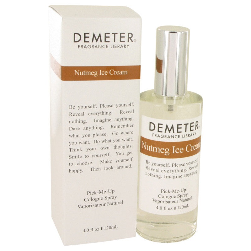Demeter Nutmeg Ice Cream by Demeter For Women Cologne Spray 4 oz