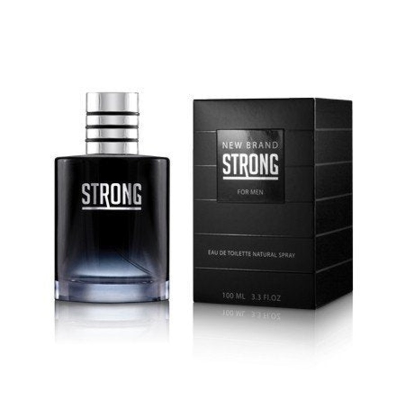 New Brand Strong by New Brand 3.3 Oz. Eau De Toilette For Men